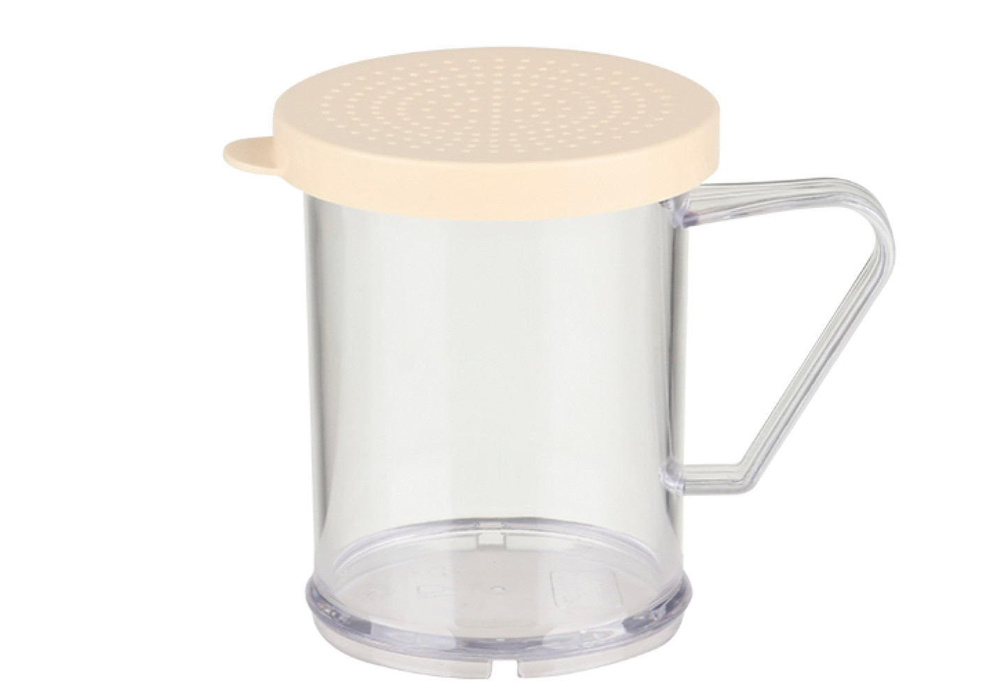 Диспенсер для мелких сыпучих из поликарбоната бежевый 280 мл 1 мм