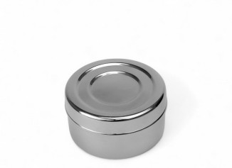 Баночка для специй из нержавеющей стали круглая 100 мл