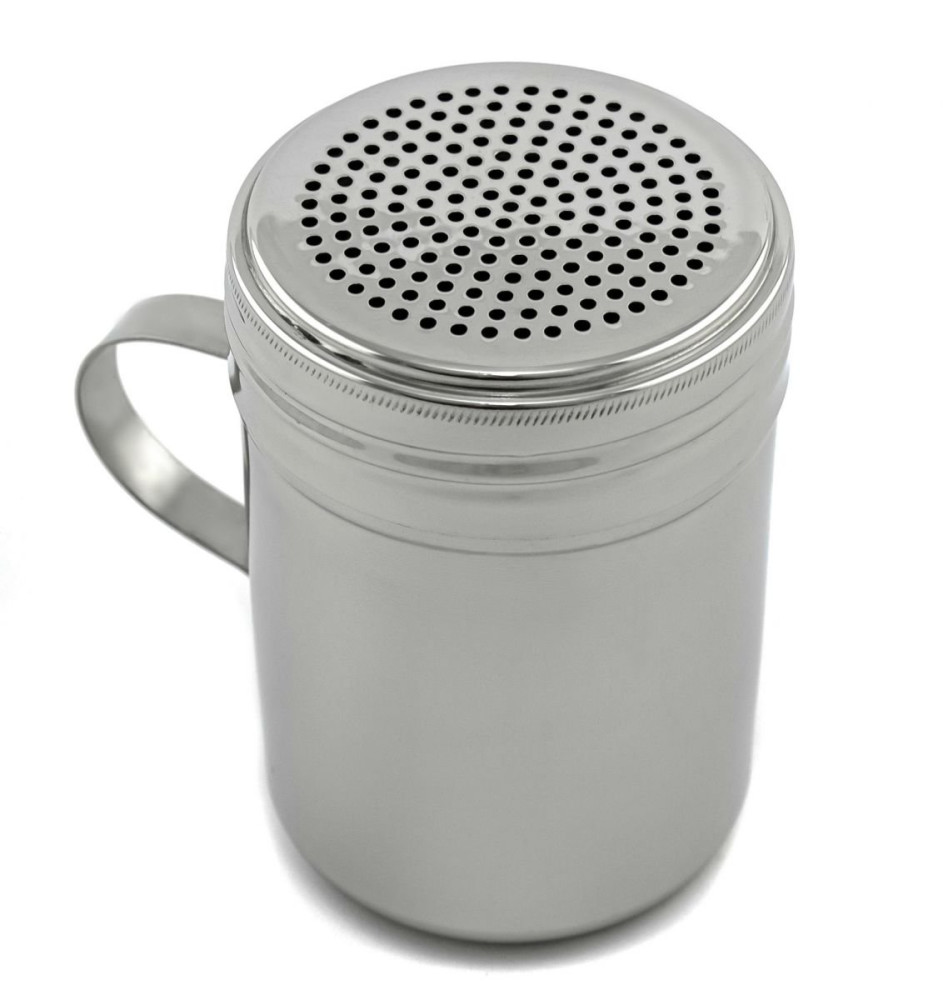 Диспенсер для мелких сыпучих из нержавеющей стали с ручкой 350 мл