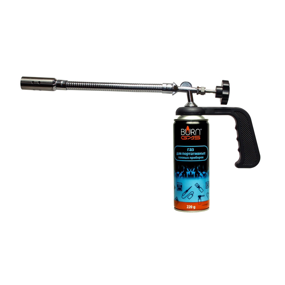 Баллон газовый для портативных газовых устройств Burn Gas 220 г 400 мл (28 шт/ящ)