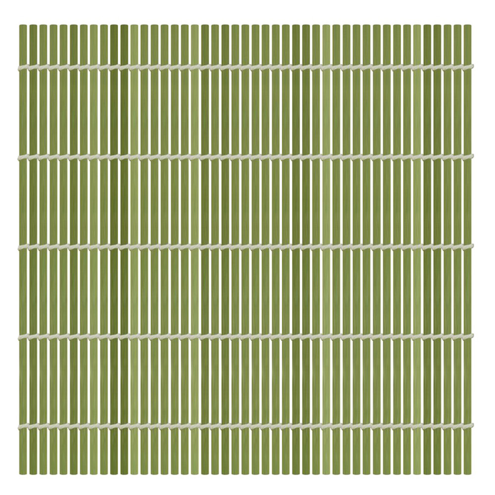 Коврик для суши бамбуковый зеленый 27х27 см 1 шт (200 шт/ящ)
