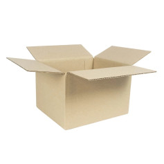 Коробка из гофрокартона T-22 прямоугольная бурая 240х200х150 мм 1 шт