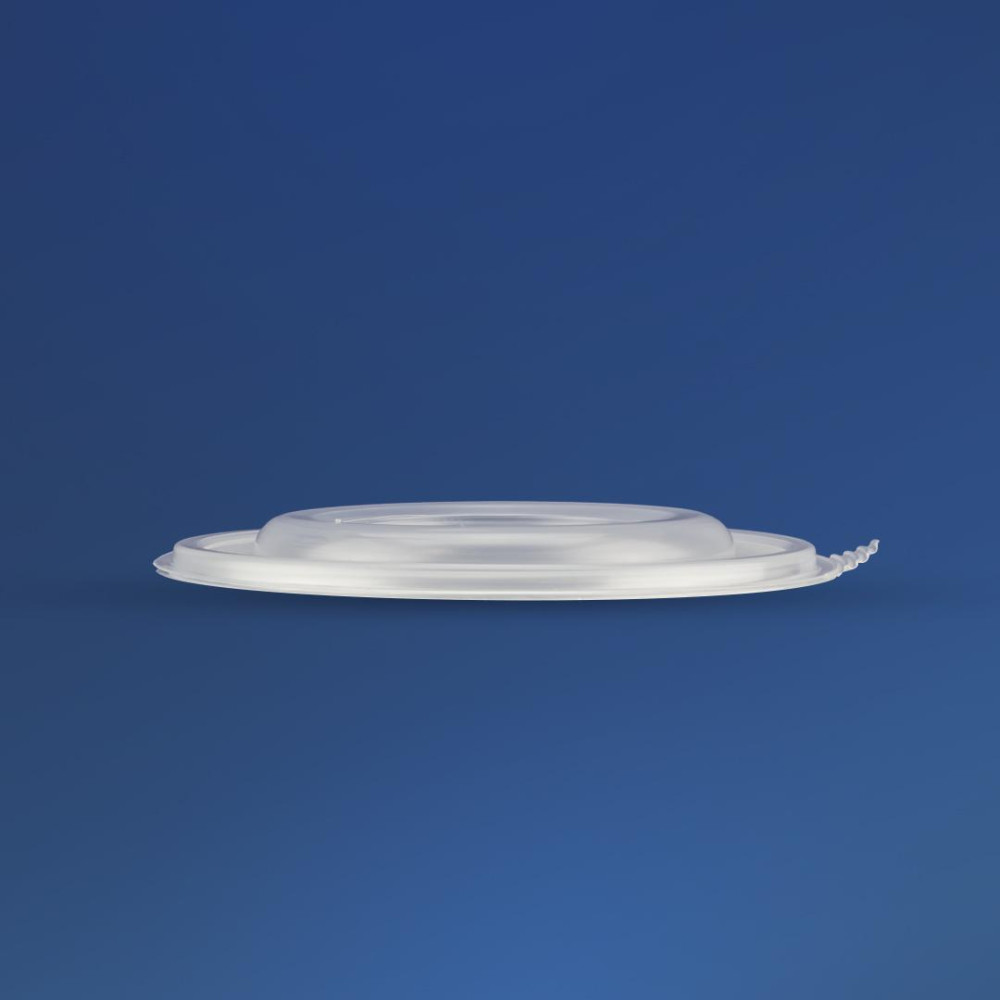 Супник пластиковый ПП-117-750 черный с крышкой 750 мл 140х100 мм 1 шт (480 шт/ящ)