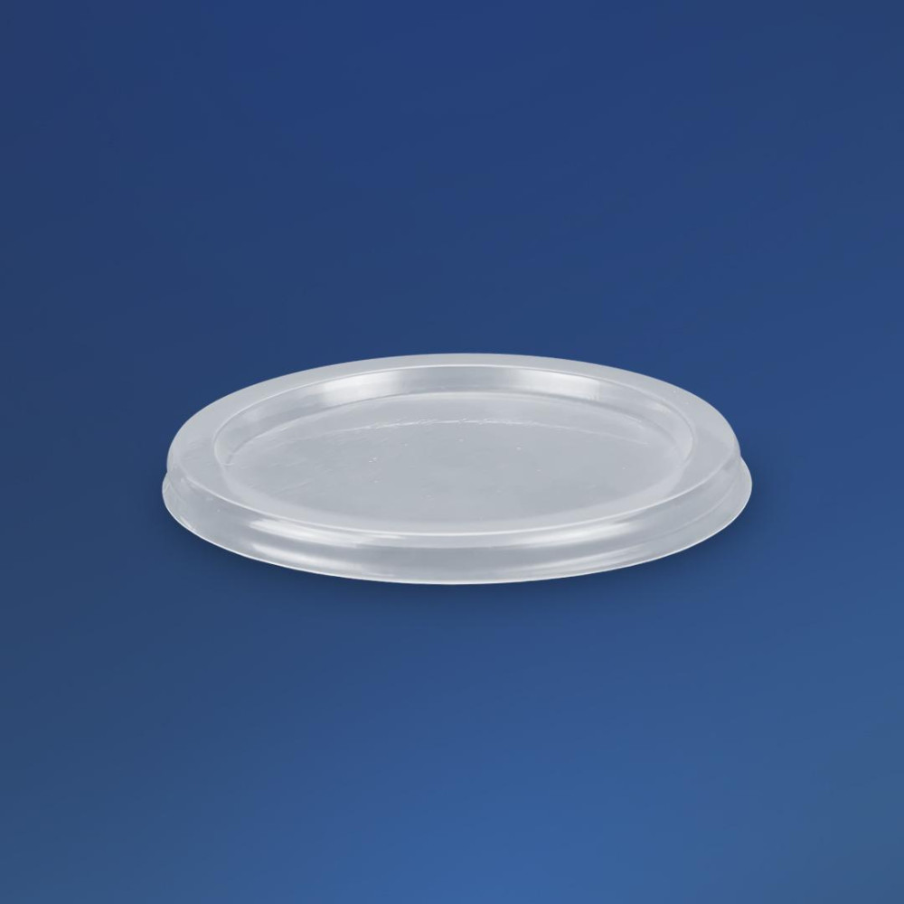 Супник пластиковый ПП-115-500 прозрачный с крышкой 500 мл 115х78 мм 500 шт/ящ