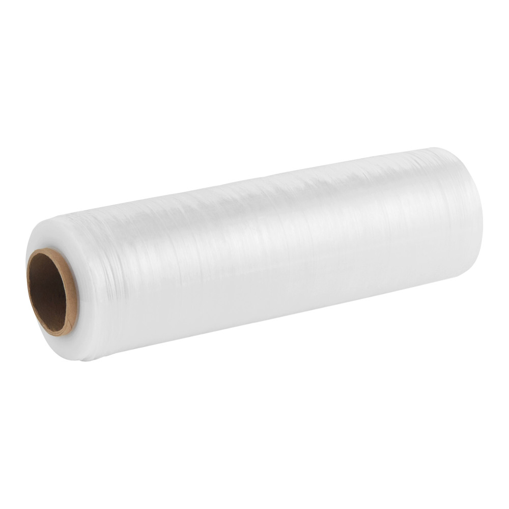 Стрейч пленка ПЭ прозрачная 50 см х 300 м 20 мкм 1 рулон (6 рул/ящ)
