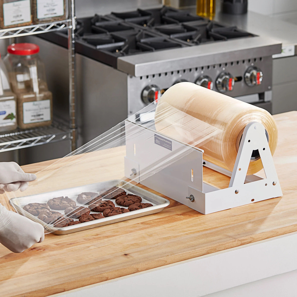 Пленка пищевая ПВХ желтая 30 см х 1100 м 8,5 мкм 1 рулон