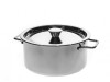 Кастрюлька из нержавеющей стали с ручками 650 мл 12,2х6 см