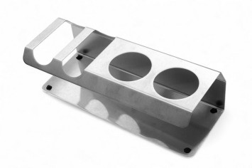 Подставка для хот-догов и тако из нержавеющей стали 4 секции 27,5х11х10 см