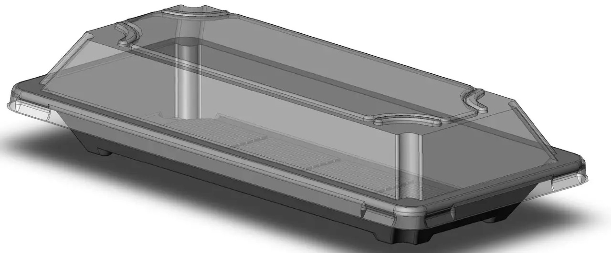 Упаковка для суши 20х10см, ПП-18767, 1шт