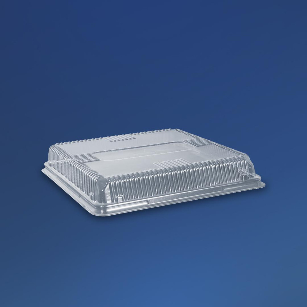 Упаковка для суши пластиковая ПС-65 прозрачная с крышкой 1100 мл 195х195х38 мм 1 шт (414 шт/ящ)