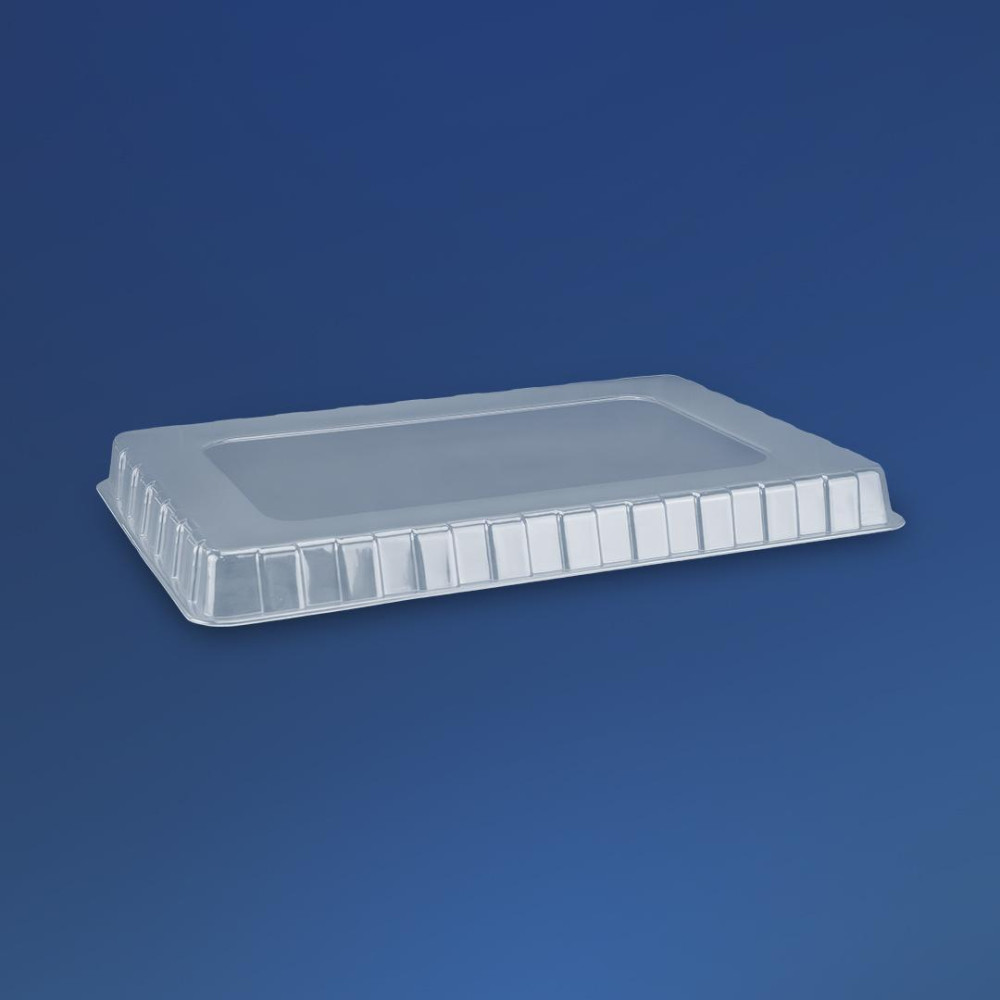 Упаковка для суши пластиковая ПС-61 черная с крышкой 1500 мл 278х195х40 мм 180 шт/ящ