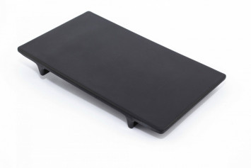 Доска для суши из меламина прямоугольная черная 26,7х17,5х2,3 см