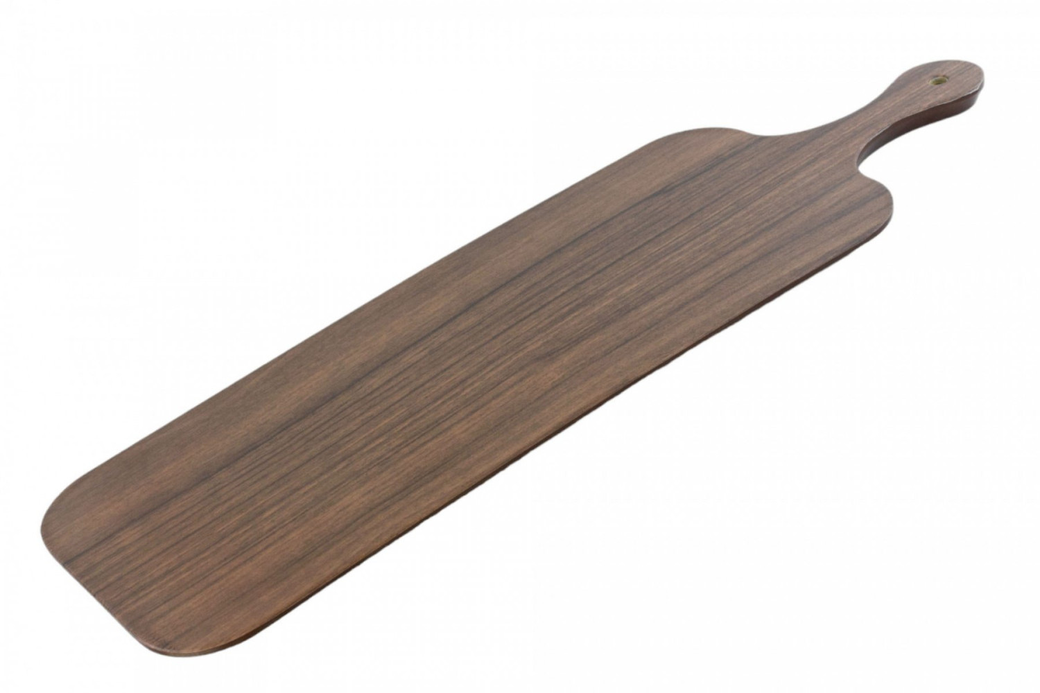 Доска сервировочная из меламина прямоугольная коричневая 48х19,8х2 см