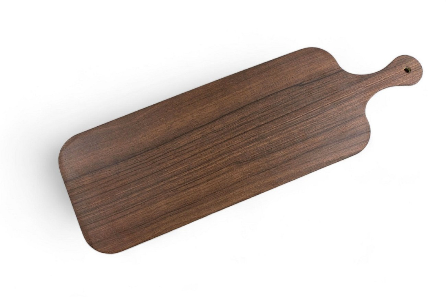 Доска сервировочная из меламина прямоугольная коричневая 48х19,8х2 см