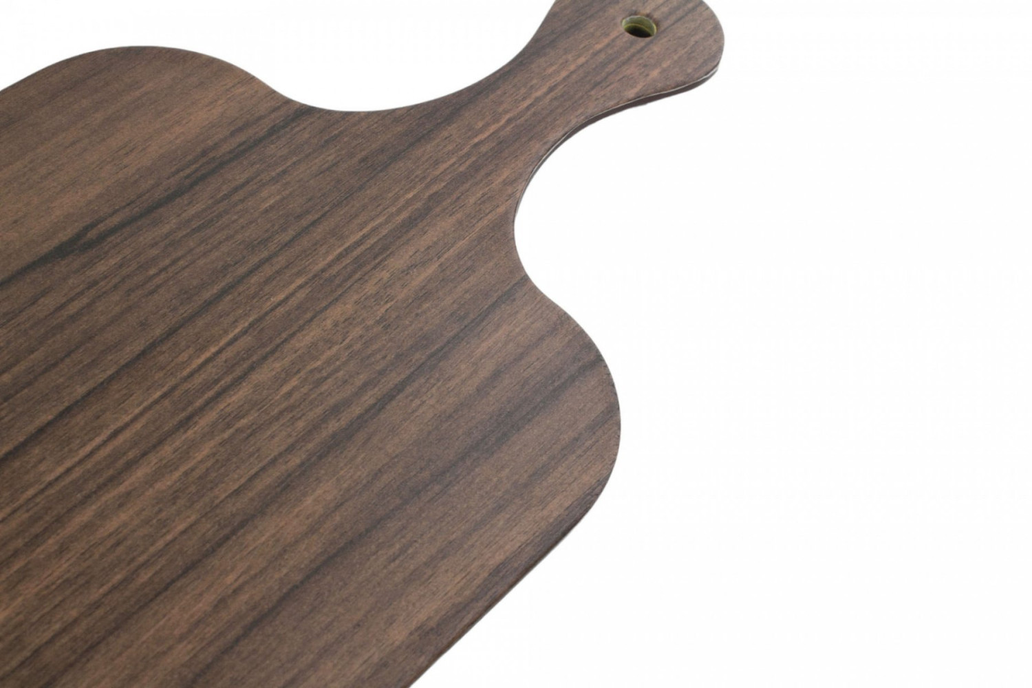 Доска сервировочная из меламина прямоугольная коричневая 48х19,8х2 см