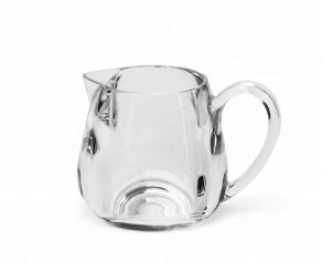 Чайник-соусник из акрила круглый прозрачный 50 мл 5,3х5 см