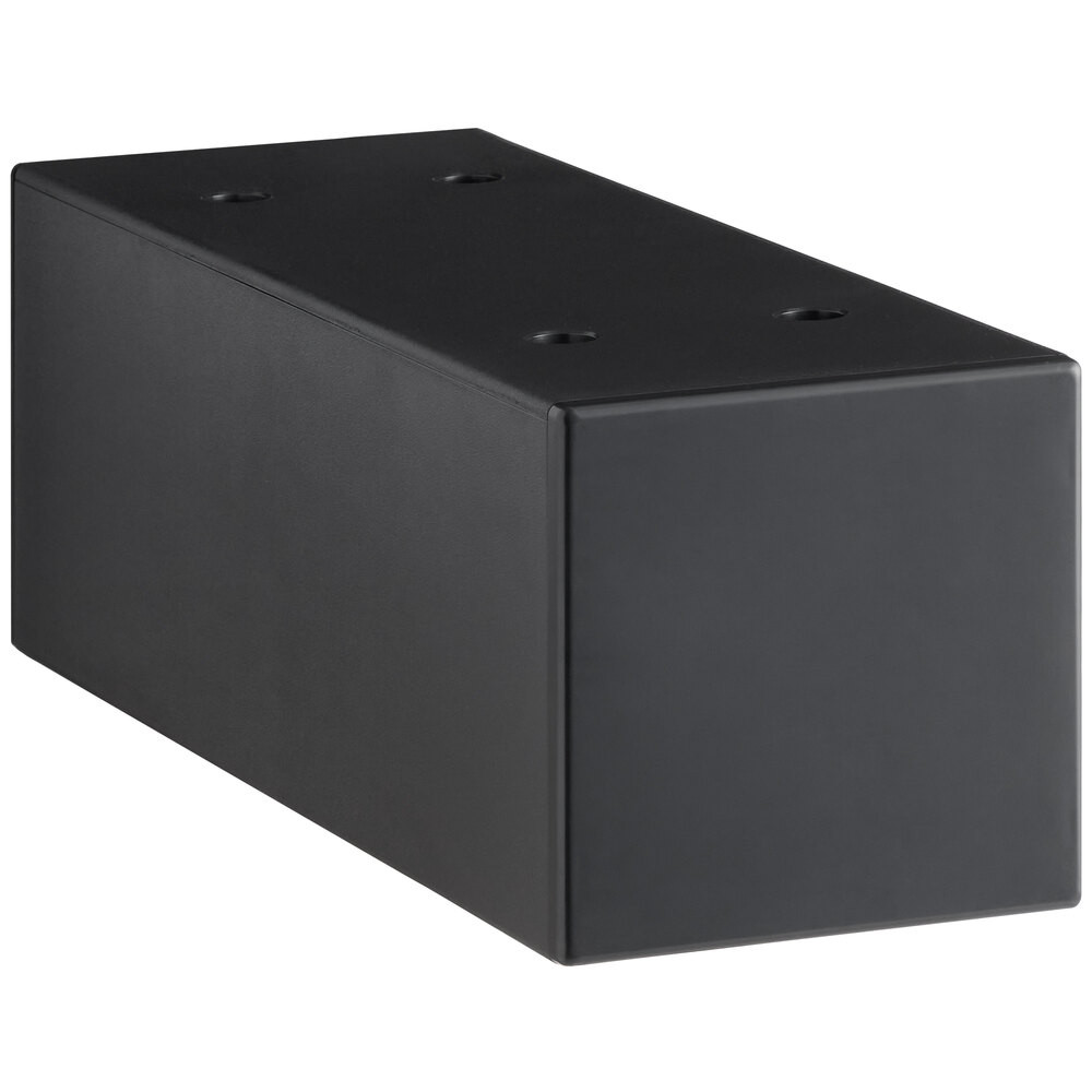 Диспенсер для стаканов пластиковый коммерческий черный 20,5х20,5х62 см