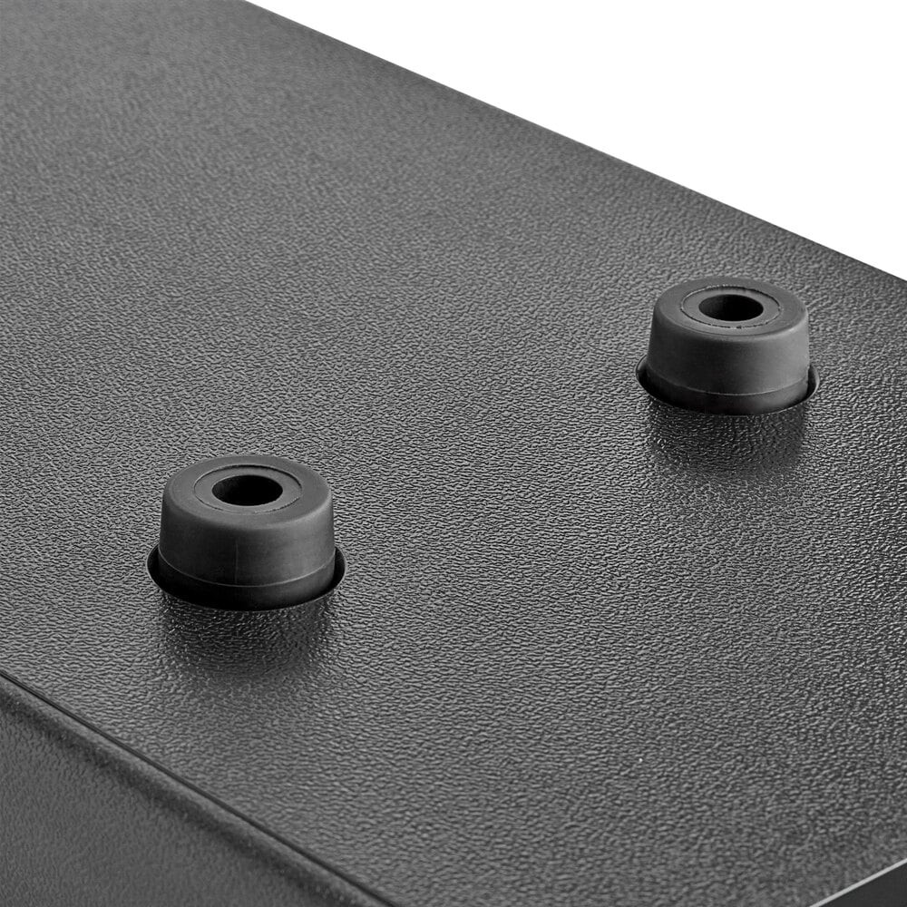 Диспенсер для стаканов пластиковый коммерческий черный 20,5х20,5х62 см