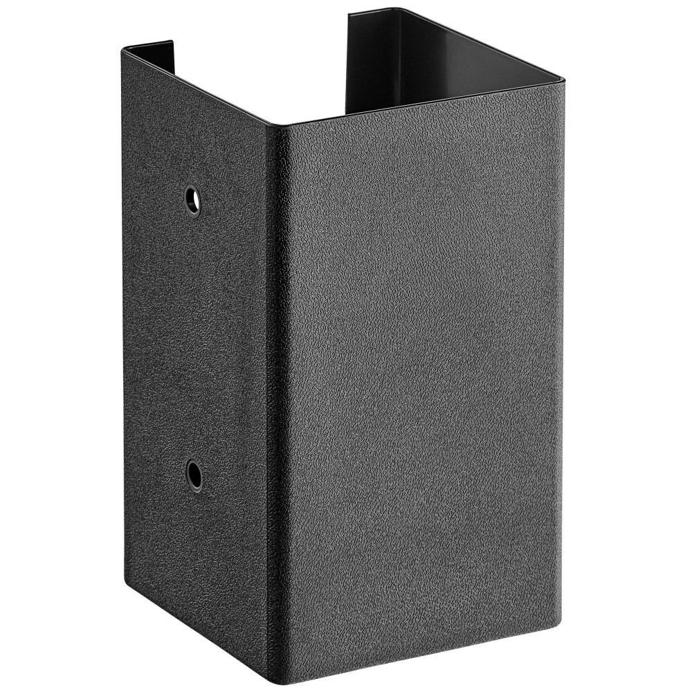 Органайзер для стаканов и крышек пластиковый черный 11,5х20х11,5 см