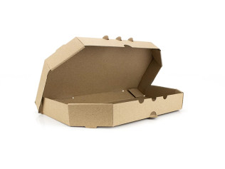 Коробка для кальцоне и хачапури бурая 328х163х38 мм 1 шт