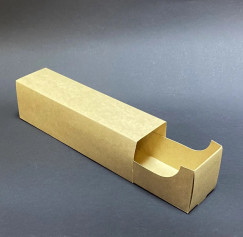 Упаковка пенал для суши бумажная крафт 210х55х60 мм 1 шт (100/500)