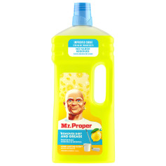 Средство для мытья пола и стен Mr. Proper Лимон 1,5 л (9 шт/ящ)