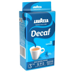 Кофе молотый Lavazza Caffe Decaffeinato 250 г (20 шт/ящ)