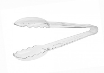 Щипцы универсальные из поликарбоната прозрачные 22,5 см