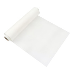 Бумага пергаментная силиконизированная белая 38 см х 50 м 39 г/м2 1 рулон (30 рул/ящ)