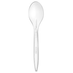 Ложка столовая пластиковая Premium прозрачная 180 мм 100 шт/уп (20 уп/ящ)