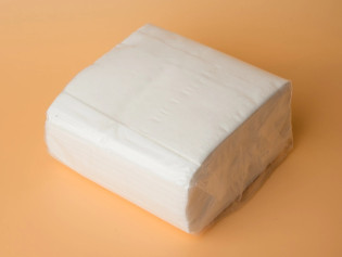 Салфетка косметическая Ruta Professional двухслойная белая 20х10,5 см 150 листов/уп (48 уп/ящ)