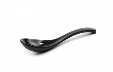 Ложка из меламина черная 14,5 см