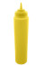 Бутылка для соуса пластиковая желтая с мерной шкалой 950 мл
