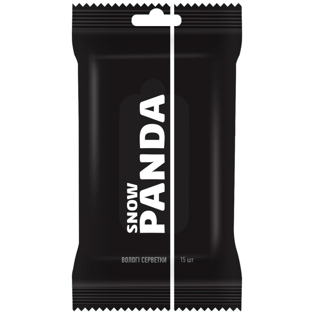 Салфетки влажные Снежная Панда Орхидея 16,5х13,5 см 15 шт/уп (32 уп/ящ)