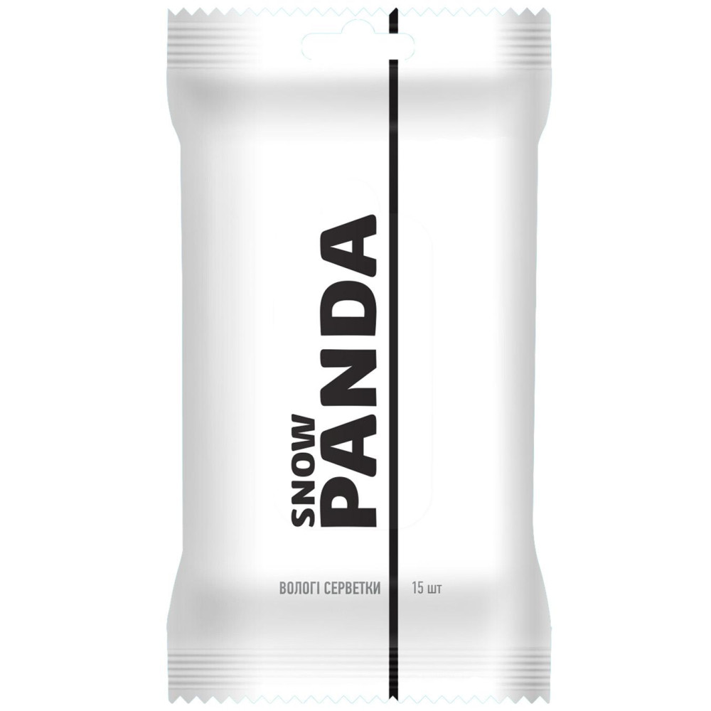 Салфетки влажные Снежная Панда Ландыш 16,5х13,5 см 15 шт/уп (32 уп/ящ)