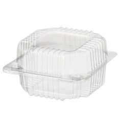 Контейнер пластиковый ПС-8 прозрачный с крышкой 500 мл 110х105х58 мм 600 шт/ящ