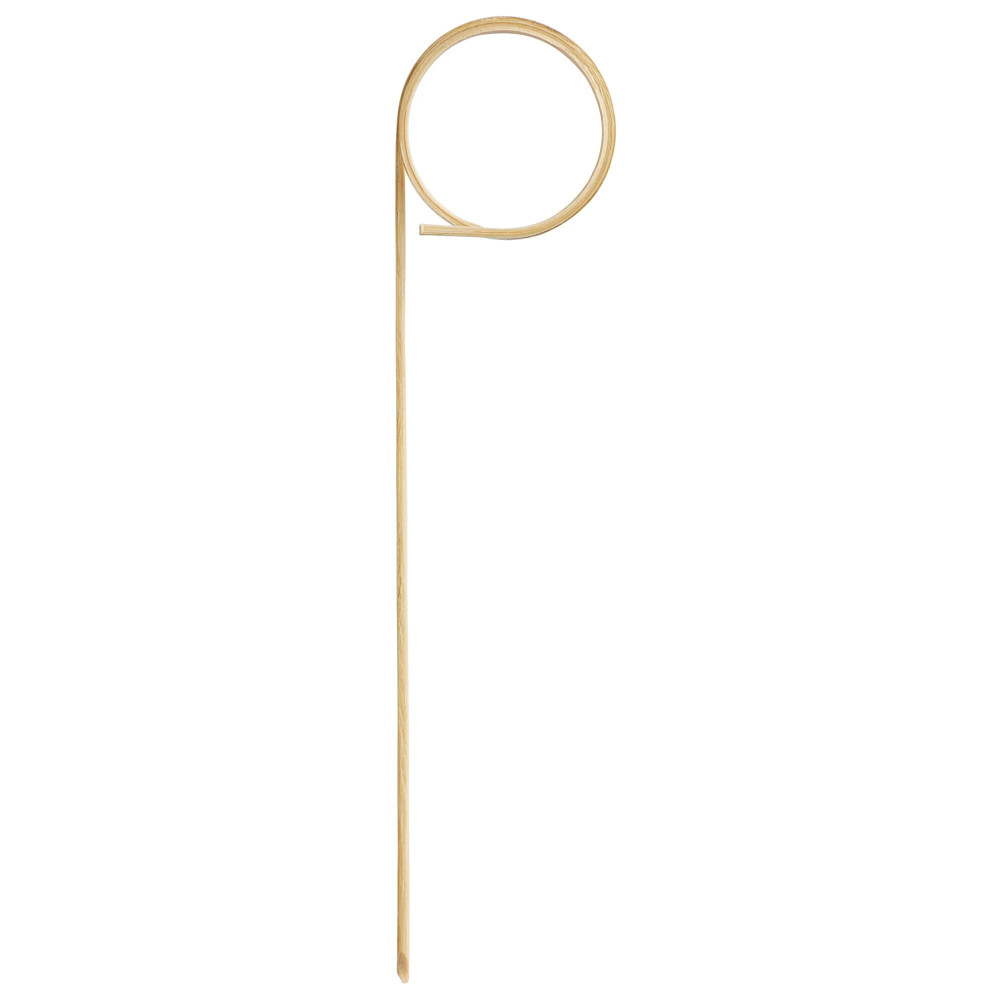 Шпажка бамбуковая Кольцо 90 мм 100 шт/уп (100 уп/ящ)