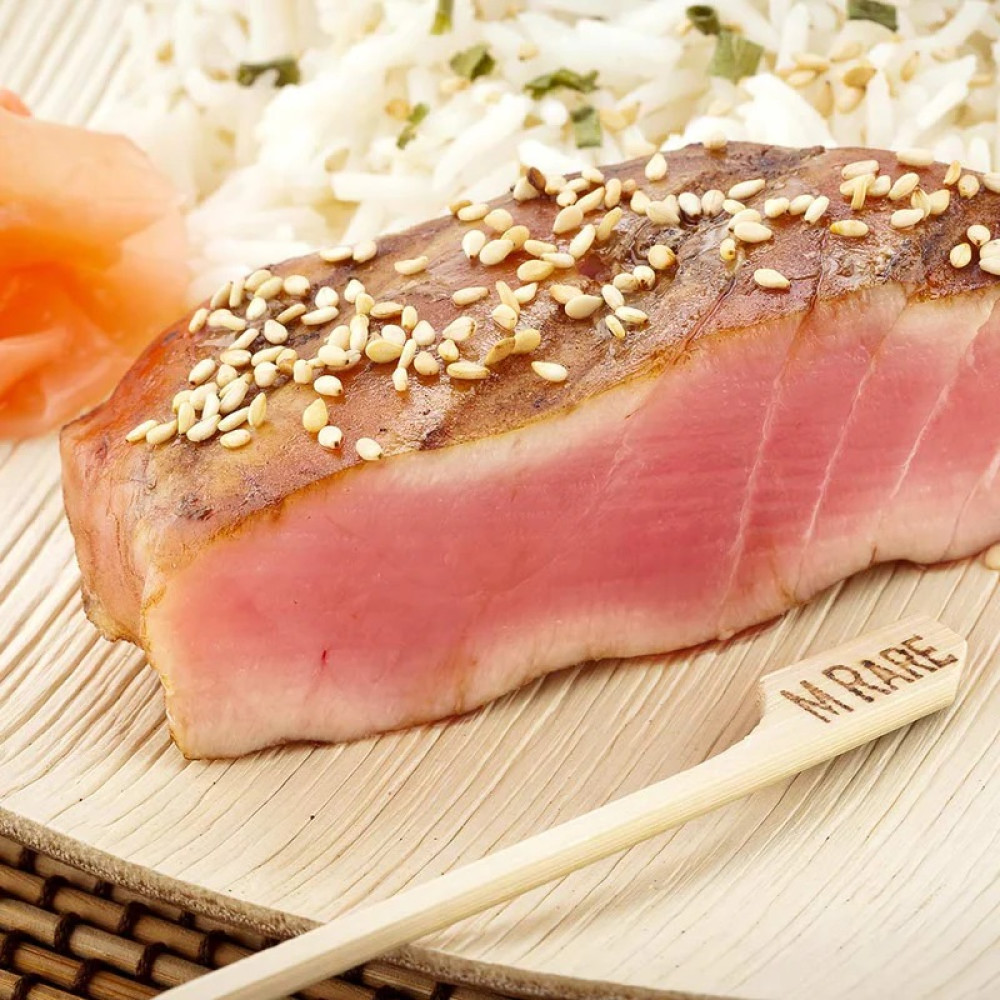 Шпажка бамбуковая Гольф со степенью прожарки Medium Rare 90 мм 100 шт/уп (100 уп/ящ)