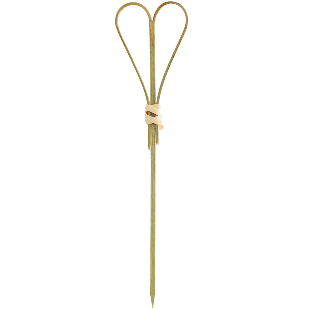Шпажка бамбуковая Сердце 120 мм 100 шт/уп (100 уп/ящ)