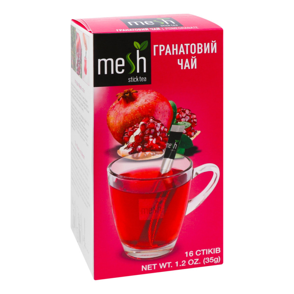 Чай Mesh Stick Гранат в стиках 2 г 16 шт/уп (12 уп/ящ)