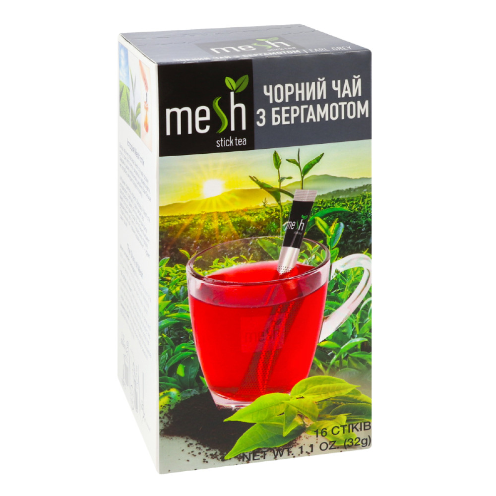 Чай черный Mesh Stick Бергамот в стиках 2 г 16 шт/уп (12 уп/ящ)