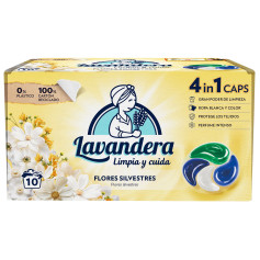 Капсулы для стирки Lavandera Flores Silvestres 4в1 220 г 10 шт/уп (8 уп/ящ)