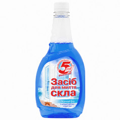Средство для мытья окон и стекол 5 Five Universal Морской бриз запаска 500 мл (12 шт/ящ)