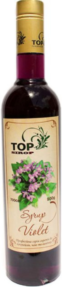 Сироп Top Sirop Фиалка 700 мл (9 шт/ящ)