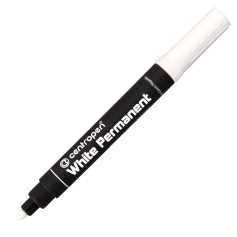 Маркер перманентный Centropen 8586/11 белый 2,5 мм (10 шт/уп)