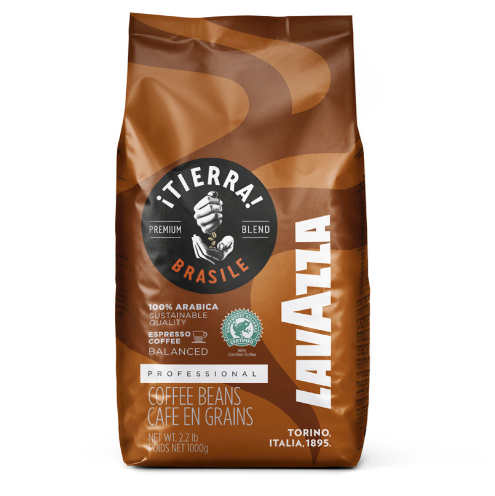 Кофе в зернах Lavazza La Reserva de Tierra Brasile 1 кг (6 шт/ящ)