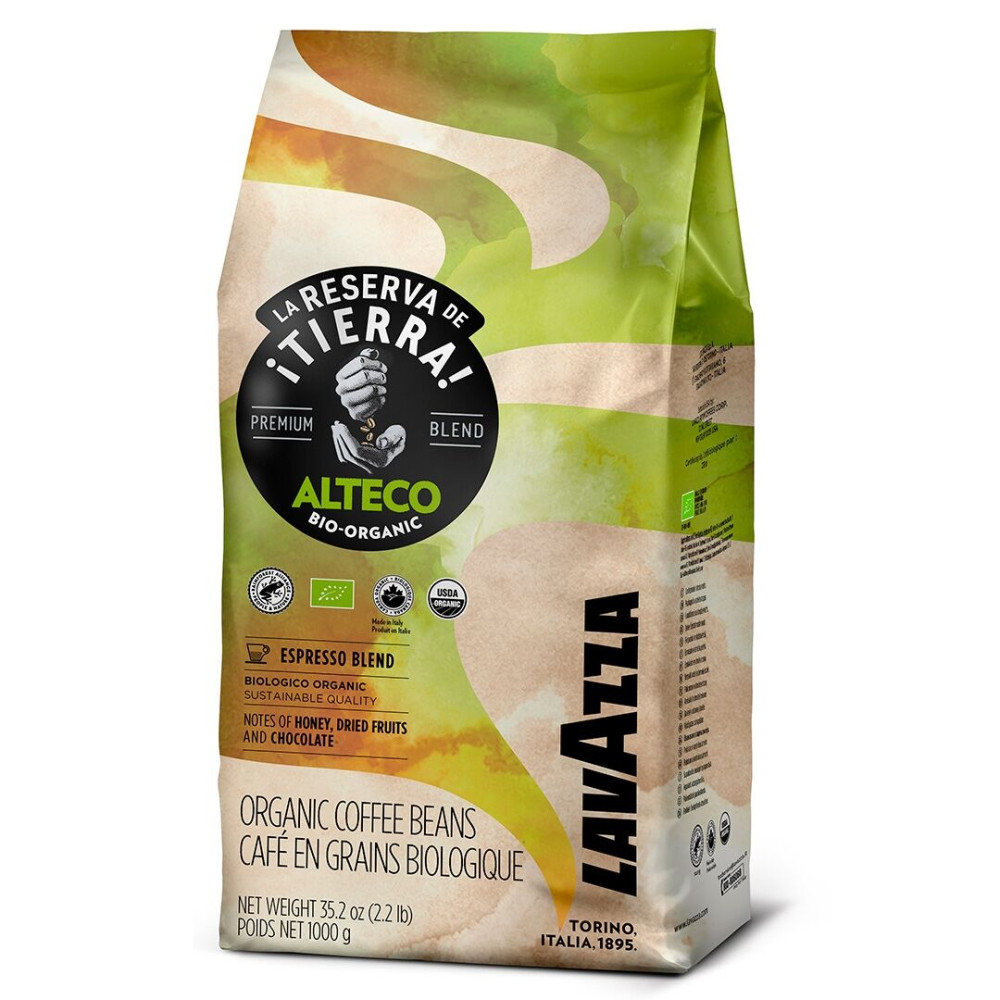 Кофе в зернах Lavazza La Reserva de Tierra Alteco Bio-Organi 1 кг (6 шт/ящ)