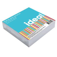 Бумага для заметок idea! белая 85х85 мм 102 шт/уп