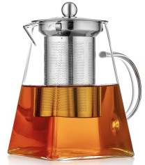 Чайник заварочный стеклянный квадратный 750 мл